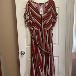 NWT New strip summer dress